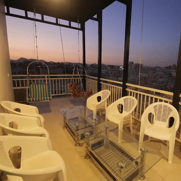 family hotel with rooftop