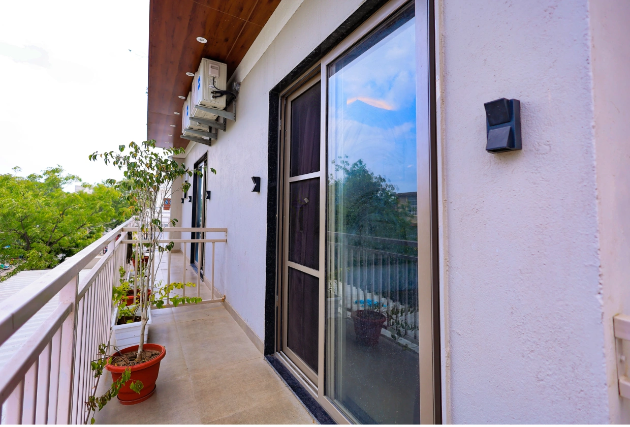 Hotel with balcony rooms in Udaipur